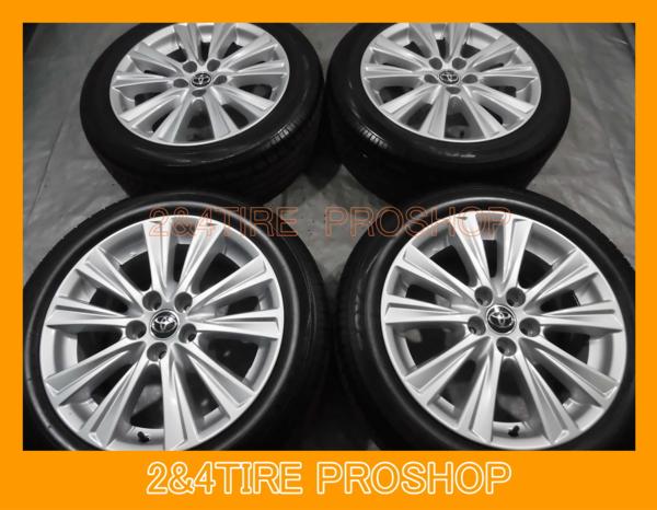新車外し　235/50R18 30 アルファード 純正　タイヤ　2021年　4本 新車外し バリ山 アルファード 純正 30系 後期235/50R18 4本セット