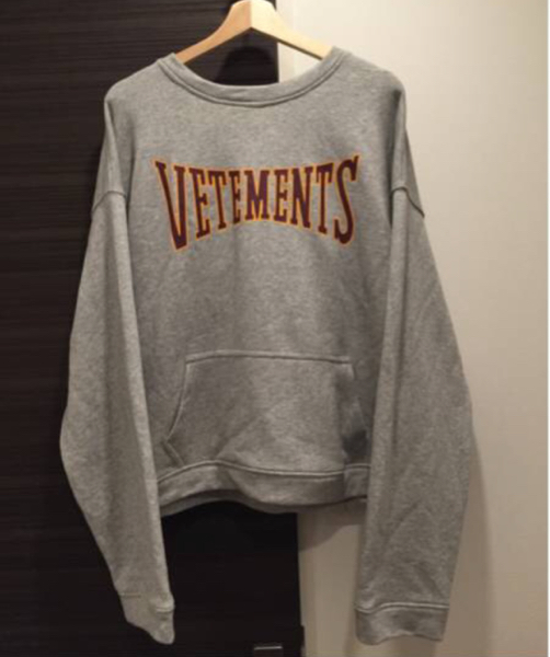 専用　正規品　vetements 16ss リバーシブル　パーカー VETEMENTS ヴェトモン リバーシブルパーカー 16SS 貴重美品即決 ま
