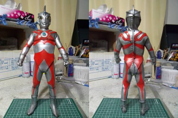 ビリケン商会 ウルトラマンエース ウルトラマン ウ 塗装済みソフビ