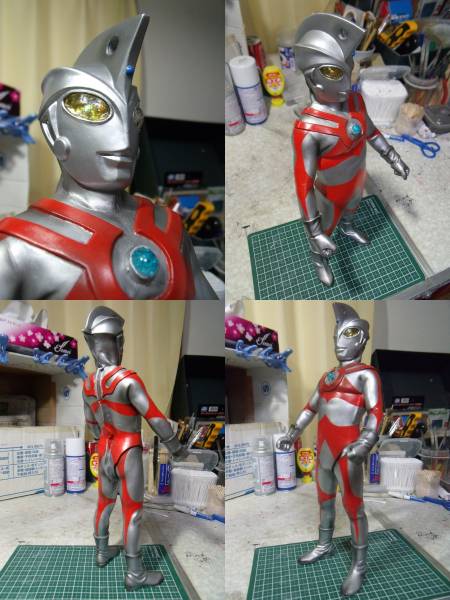ビリケン商会 ウルトラマンエース ウルトラマン ウ 塗装済みソフビ