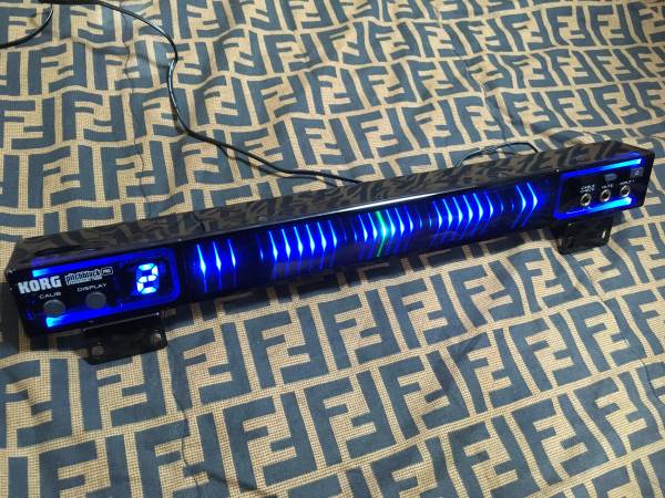 KORG Pitchblack pro チューナー Pitch black ラック 1円