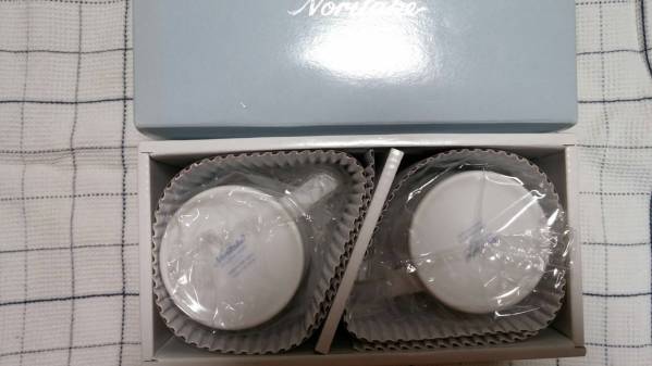 ★ノリタケ　ハンプシャーゴールド　マグカップ　ペア　未使用_1