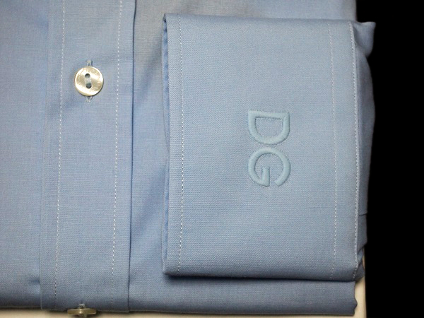 DG ドルガバ 新品本物 ブルー GOLDライン Yシャツ size 39