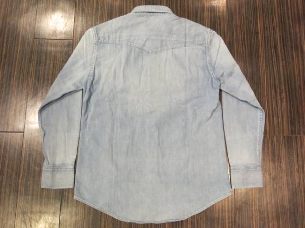 新同品 VISVIM SOCIAL SCULPTURE SHIRT DMGD デニムシャツ S70