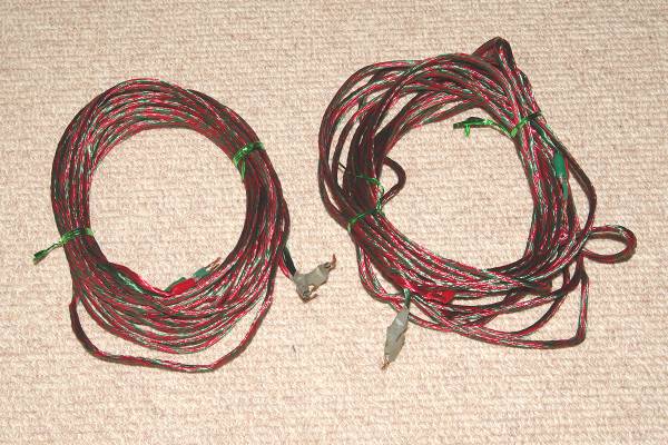 ビクターサービス　　リッツ線スピーカーケーブル　　約10m　1組