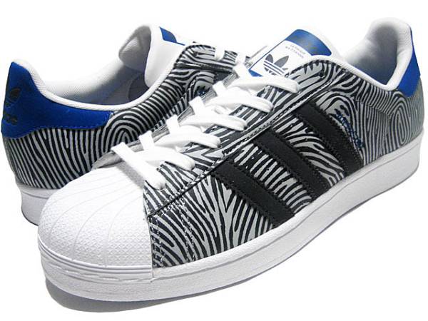 【新品/海外限定/27.5センチ】adidas SUPERSTAR FP アディダス スーパースター グレー/青 GREY BLUE スニーカー
