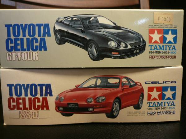 タミヤ　1/24　ST202セリカ　ST205セリカGT-FOUR　セット！