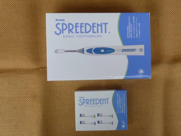Amway Spreedent sonic tooth◇音波振動ハブラシ＆交換ハブラシ 美容