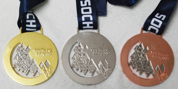 ソチオリンピック金銀銅レプリカメダル