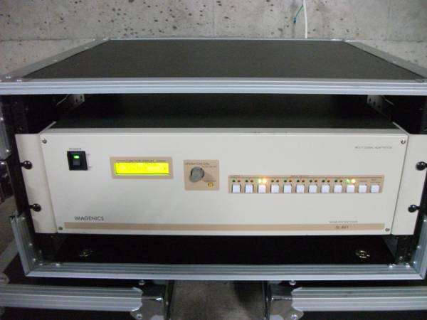 中古IMAGENICS SL-8X1ラックケース付