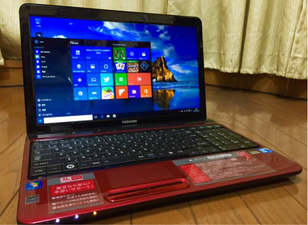 ☆超美品☆WIN10 dynabook i5 T350/36ARD 4GB/500GB Office2010
