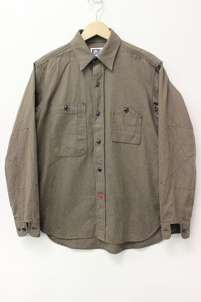 1T0268/エンジニアードガーメンツ 長袖ワークシャツ