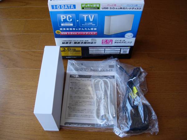 Ｉ-Ｏ　ＤＡＴＡ　外付けＨＤＤ　ＨＤＣＬ-ＵＴ３.０（Ｗ）