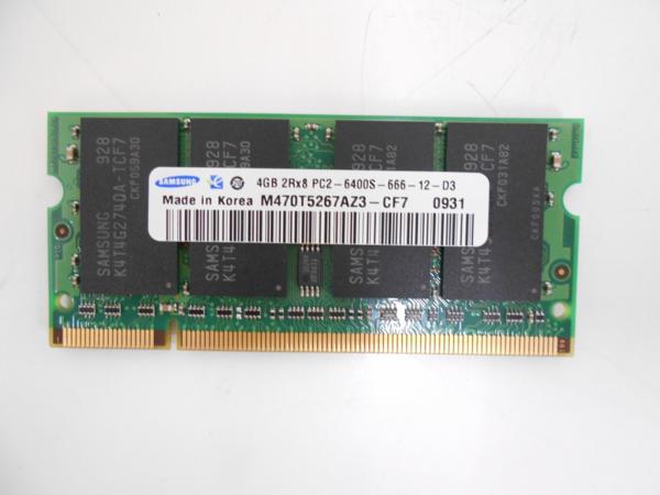 SAMSUNG M470T5267AZ3-CF7 DDR2 PC2-6400S 4GB☆