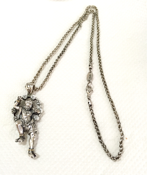 GLENN ネックレス ゴローズ k18 シルバー ギャランティカード GLENN ネックレス ゴローズ k18 シルバー ギャランティカード