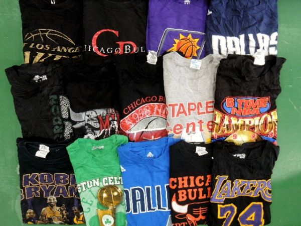 ◎NBAバスケットボール プリントTシャツ14枚セットUSA古着卸T19