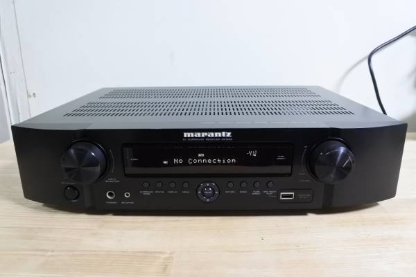 値下げ　Marantz AVアンプ ブラック NR1602 ジャンク扱い MARANTZ NR1602 AVアンプ ジャンク マランツ ご覧いただき誠に