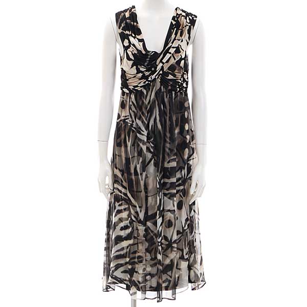 ◆美品◆MaxMara◆ノースリーブロングワンピース S・rz18