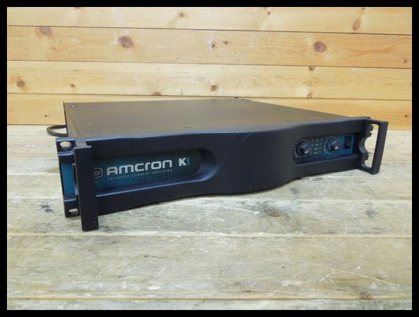 □AMCRON アムクロン Crown K1 パワーアンプ □AMCRONアムクロン