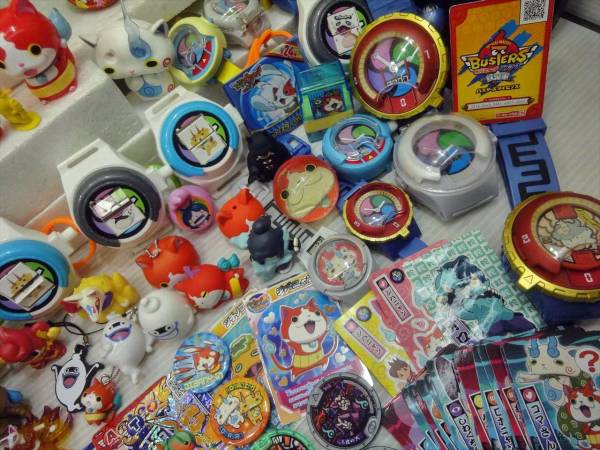 D563】妖怪ウォッチ☆メダル/カード/フィギュアなど　約210点