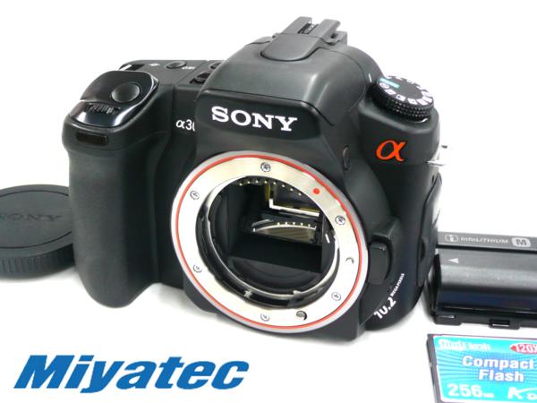 【ミヤテック】ソニー α300 DSLR-A300 SONY (D0437s) NP-FM500H