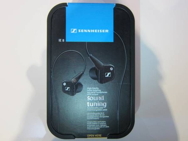 Sennheiser ゼンハイザー IE 8 カナル型イヤホン 最高峰 Sennheiser ゼンハイザー IE8 カナル型イヤホン USED美品