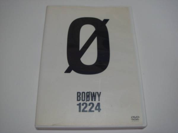 BOOWY 1224 DVD 氷室京介 布袋寅泰 音楽 ジャパニーズポップス 【公式