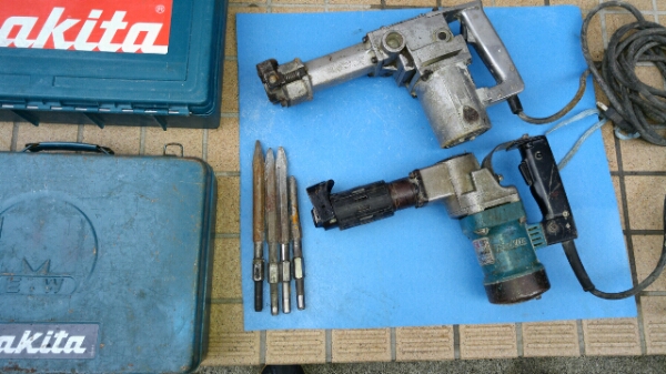 マキタ コンクリートはつり機 2台