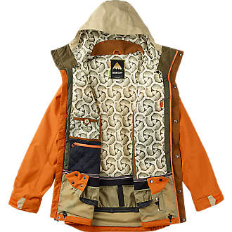 Burton Folsom - Men's Jacket Snowboard jacket orange (maui sunset