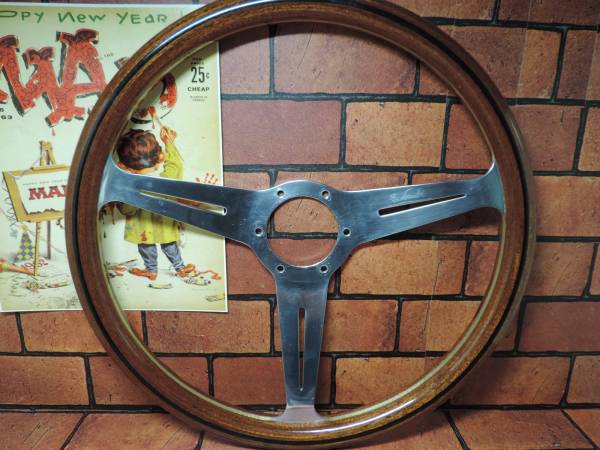 中古品☆ナルディ クラシック ウッドステアリング 36φ 当時物 NARDI