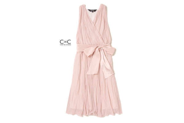 美品★クードシャンス★可愛い！デザインワンピースP193