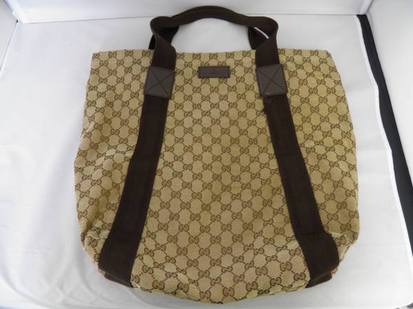 AA6-015 グッチ GUCCI GG キャンバス トートバッグ 189669 【公式通販】