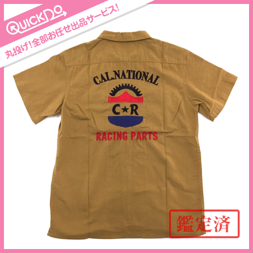 新品同様 キャリー CALEE 半袖 シャツ 男性 M CL-12S065