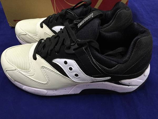 Saucony GRID9000 27.5cm S70077-37 ブラック×ホワイト US9/UK8/EUR42.5 サッカニー グリッド ローカットスニーカー Saucony 0 27.5cm 1 公式通販 Colorways