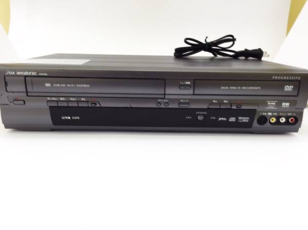 絶品】 DXアンテナ 地上デジ内蔵 VHS/DVDレコーダー DXR160V 【公式通販】