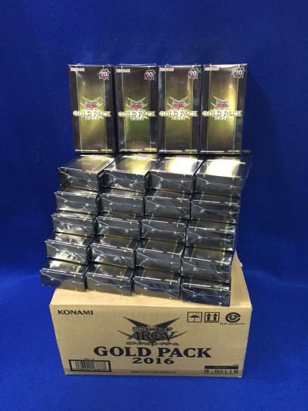 ☆遊戯王 GOLD PACK 2016 24BOX 未開封 まとめ売り！ No21 遊戯王