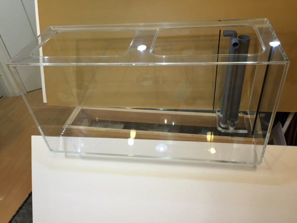1200×450×600アクリルオーバーフロー水槽 美品 AQデザイン