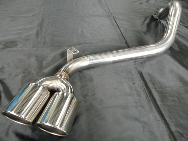 MIRA ミラ ジーノ L700 オールステンマフラー センターW出し