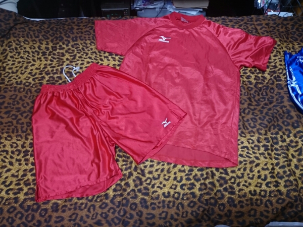 ミズノ★サッカーユニフォーム上下パンツセット★大学高校部活に