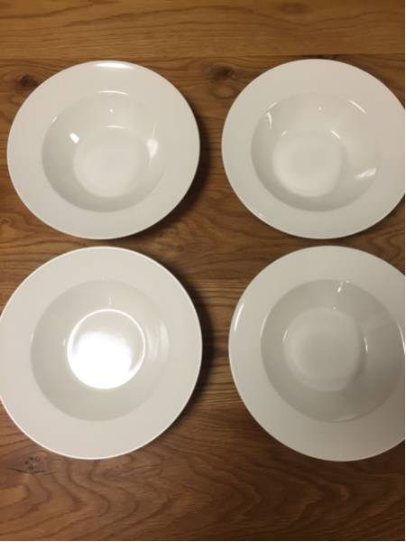 美品 アラビア koko ディーププレート パスタプレート4枚セット
