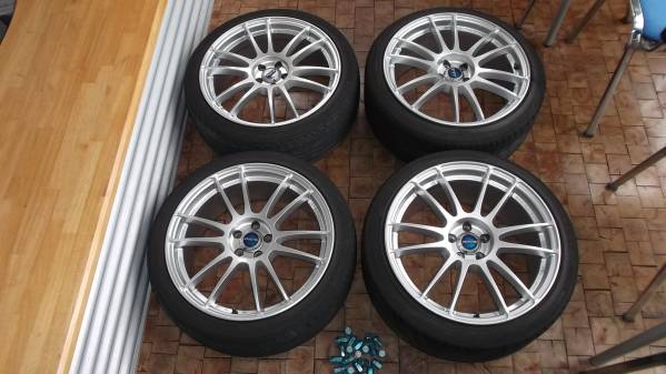 RAYS グラムライツ タイヤ付4本セット+新品ホイール1本付