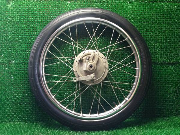 C70 実働 フロントホイール 行灯 カブ 12V化 C50 C90