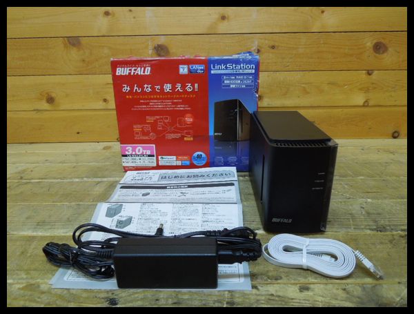 □BUFFALO バッファロー LS-WX3.0TL/R1 ネットワークHDD