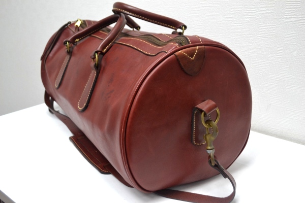 ◎USA製 HOLLAND SPORT 牛革 ハンドメイド ボストンバッグ Holland