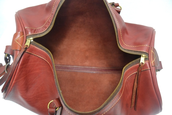 ◎USA製 HOLLAND SPORT 牛革 ハンドメイド ボストンバッグ Holland