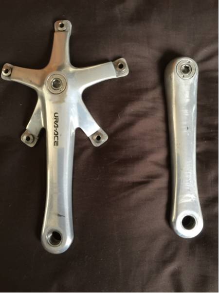 NJS認定 SHIMANO DURA-ACEクランク 165mm NJS刻印 DURA-ACE FC NJS認定 SHIMANO DURA-ACEクランク 165mm NJS刻印 DURA-ACE FC
