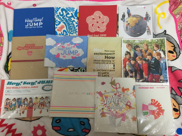 Hey!Say!JUMP LIVEパンフレット12冊セット