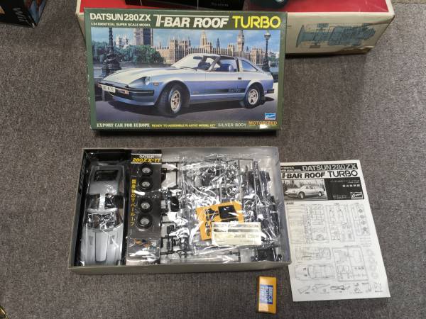 1/24 Crown ダットサン280ZXターボ 未組立＋モーター 送料込