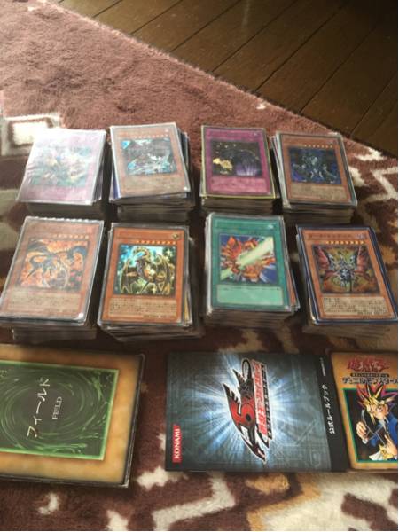 1円スタート 遊戯王 引退まとめ売り レア、初期カード多数
