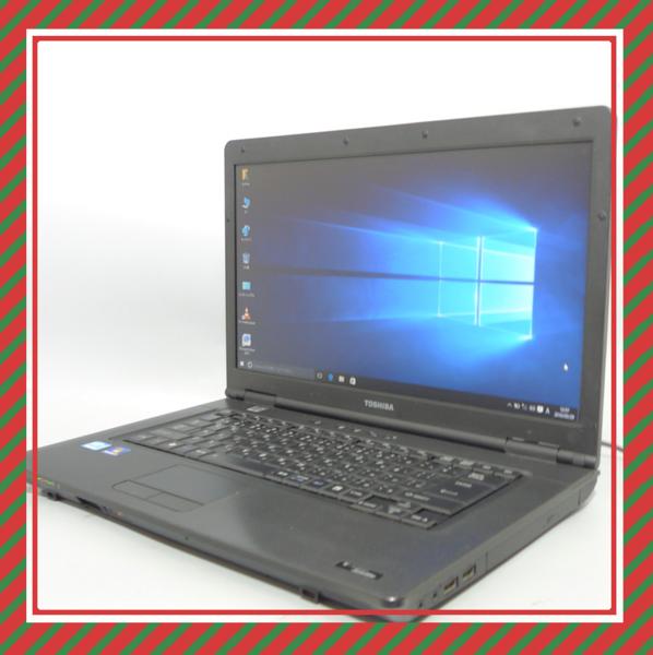 中古品 東芝B551/C 第2世代 i5無線4GB Win10 リカバリ付Office済